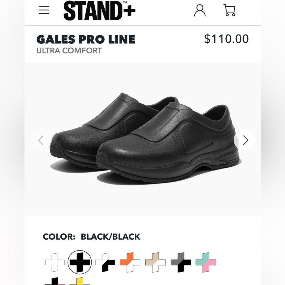 Brand new in box STAND+ non slip proline shoes